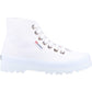 Superga Women's 2341 Alpina Resin Eyelets Ankle Boot in White