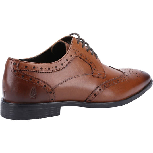 Hush Puppies Men's Elliot Brogue School Shoe in Tan