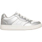Skechers Quick Street Polyurethane Girl's Silver/White Trainers
