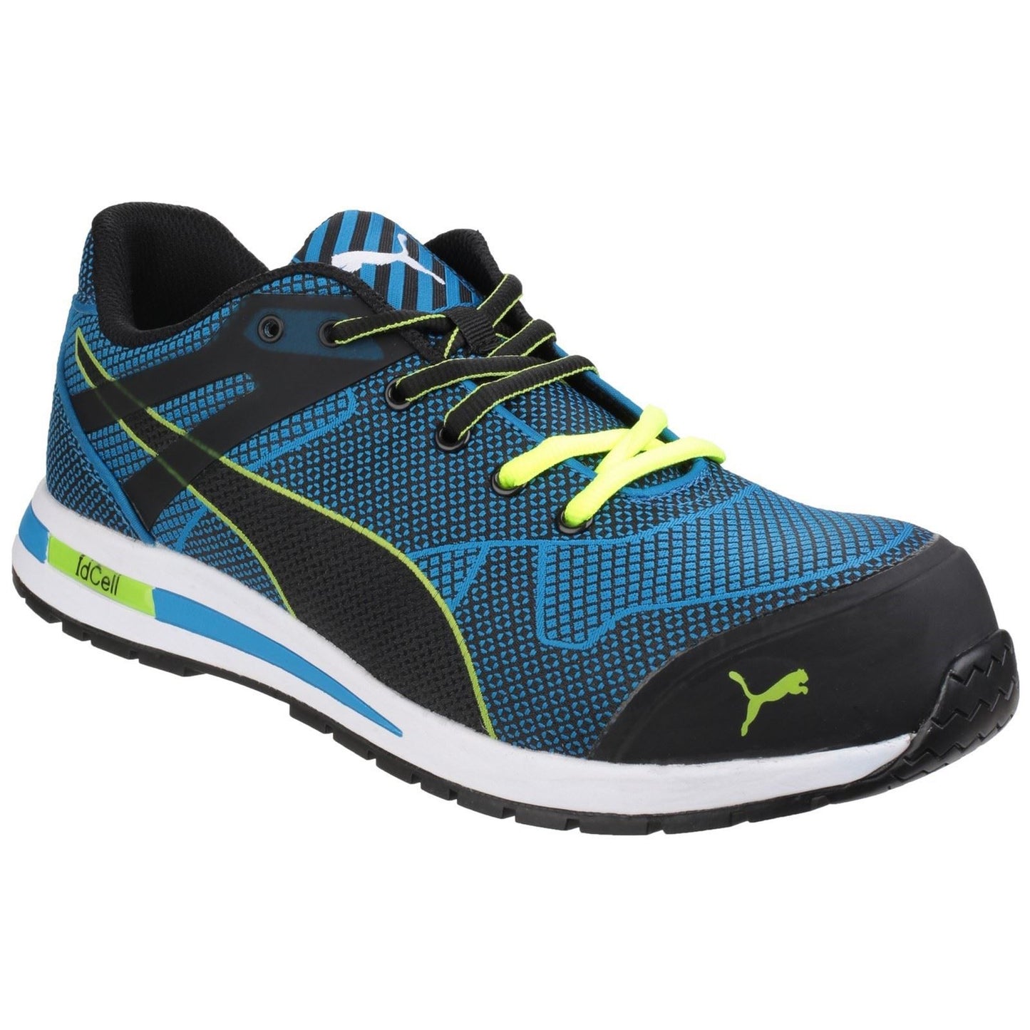 Puma Safety Men's Blaze Knit Low Safety Shoe in Blue