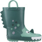 Cotswold Puddle 3D Rubber Unisex Kid's Green Wellington Boots