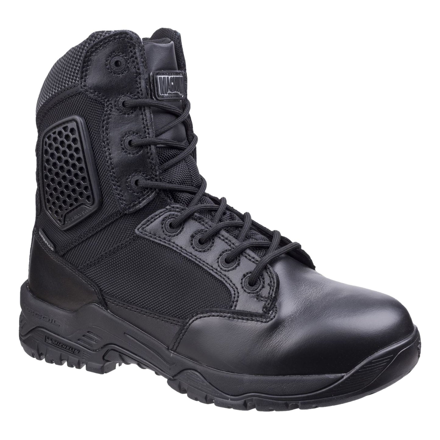 Magnum Men's Strike Force 8.0 Side-Zip WP Uniform Boot in Black