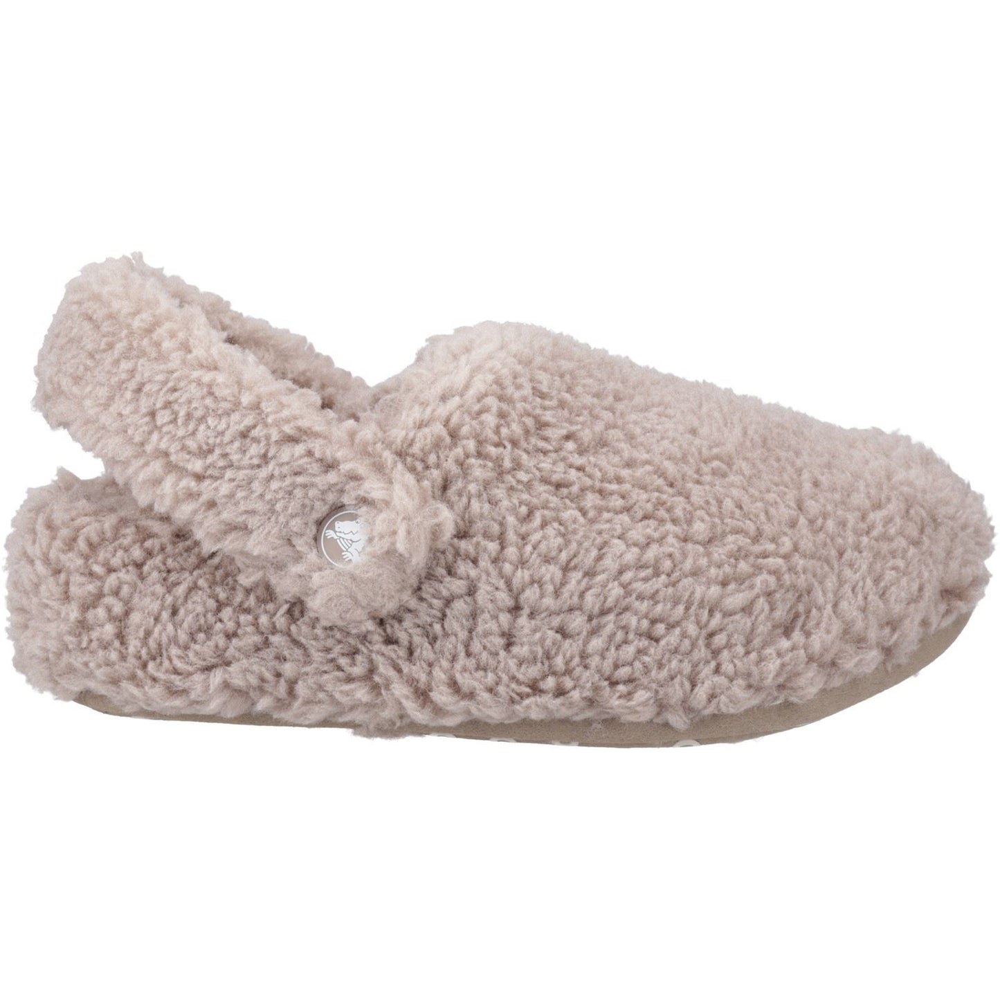 Crocs Unisex Kids Classic Cozzzy Slipper in Mushroom