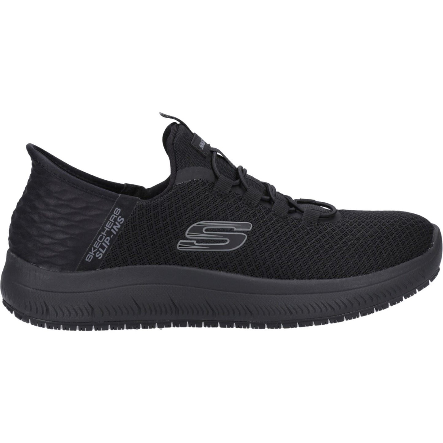 Skechers Workwear Summits - Colsin Textile Men's Black Safety Trainers