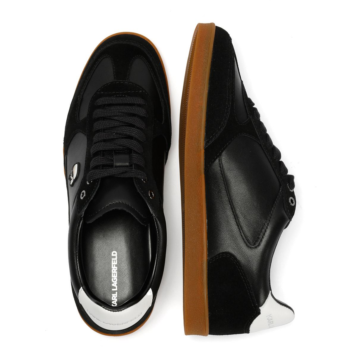 Karl Lagerfeld Kandidate NFT Leather Women's Black Trainers