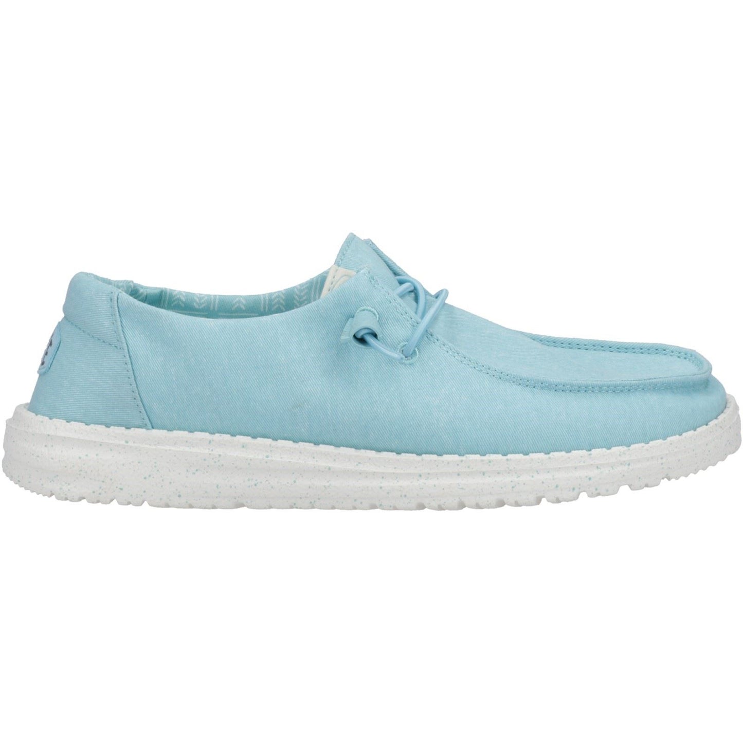 HEYDUDE Women's Wendy Canvas Shoe in Turquoise