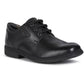 Geox Jr Federico Leather Boy's Black Lace-Up Shoes