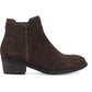 Hush Puppies Ingrid Suede Women's Chocolate Heeled Ankle Boots