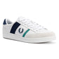 Fred Perry B725 Leather Suede Men's White/Navy/Mint Trainers