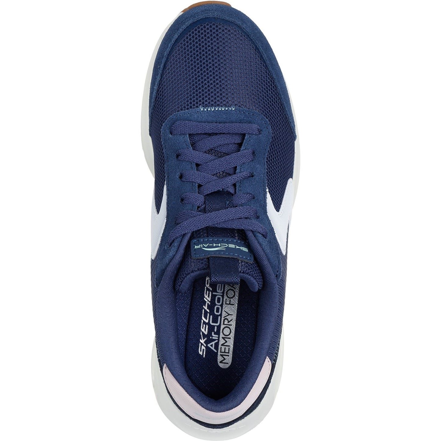 Skechers Women's Skech-Air Court Air Wave Trainers in Navy/Multi