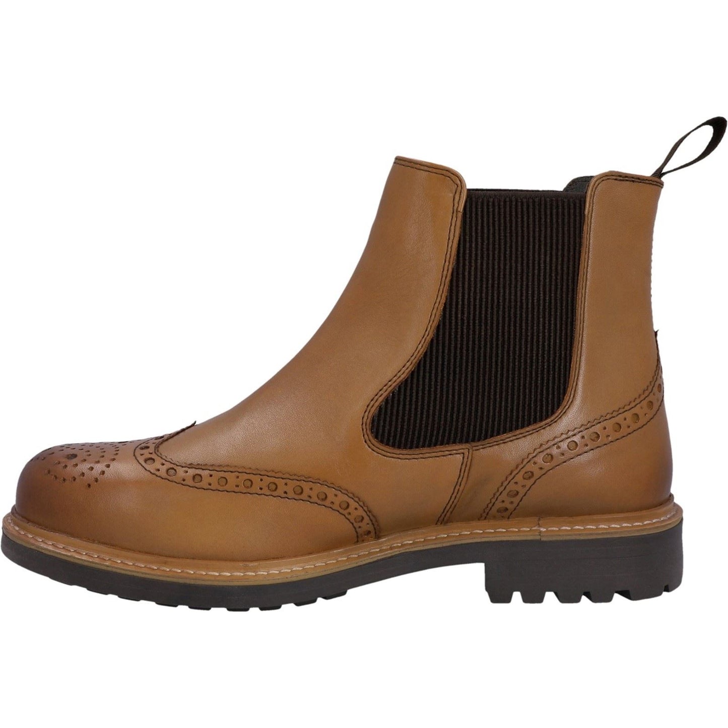 Hunter Men's Cawdor Brogue Dealer in Tan