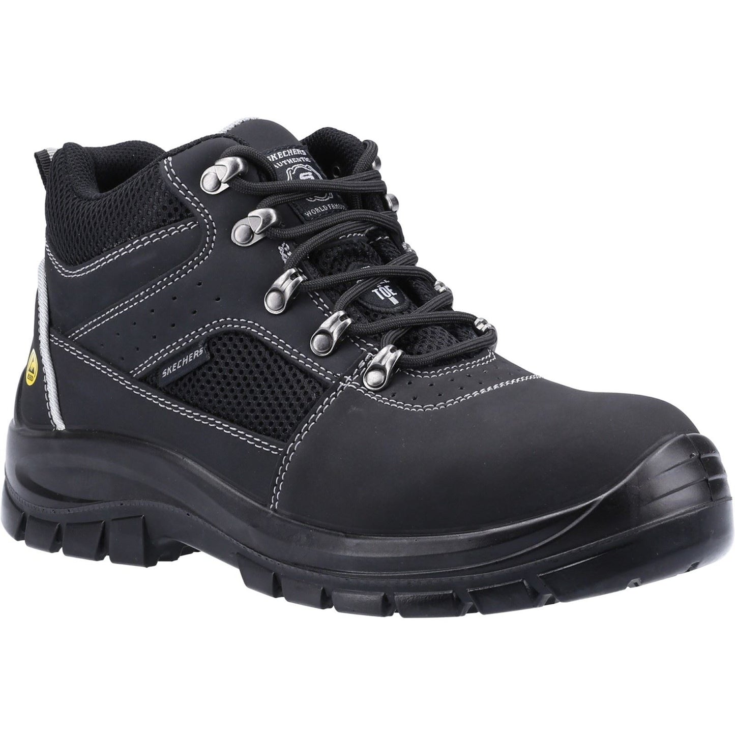 Skechers Workwear Trophus Letic Nubuck Men's Black Safety Boots