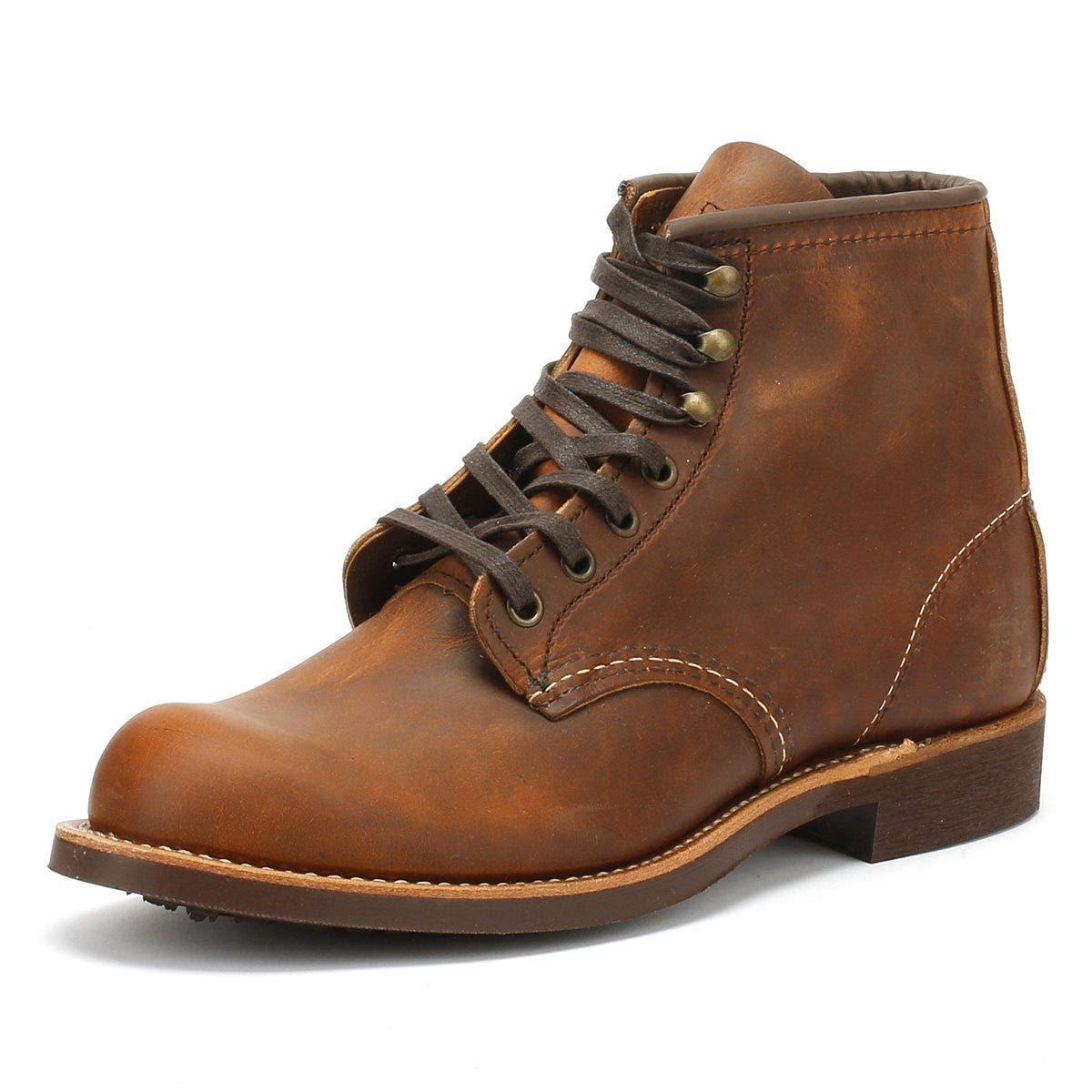Red Wing Blacksmith Brown Copper Mens Boots