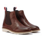 Ben Sherman - BS34633 MENS HAMPTON CHELSEA BOOT LEATHER BURGUNDY