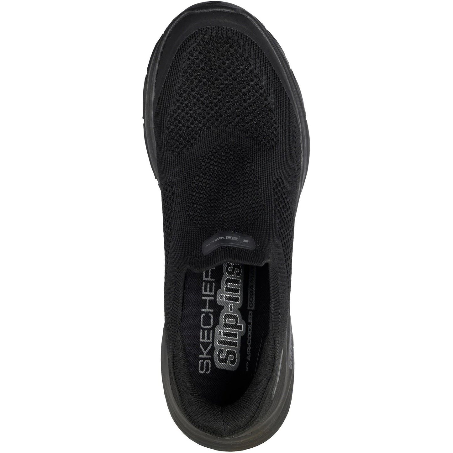 Skechers Go Walk 8 Pelayo Textile Men's Black Trainers