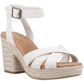 TOMS Women's Majorca Strappy Sandal in Light Sand