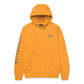 Caterpillar Men's Trademark Banner Hooded Sweatshirt in Yellow