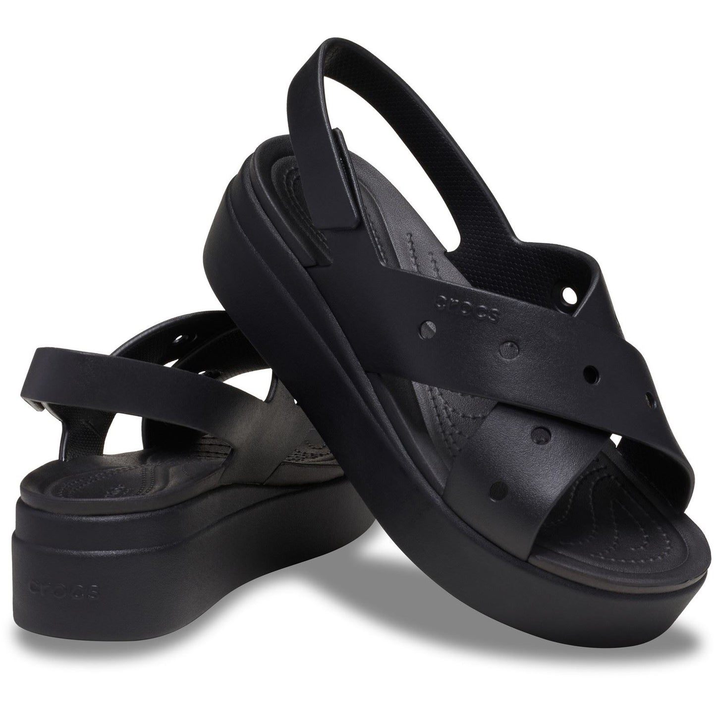 Crocs Brooklyn 4U EVA Women's Black Sandals