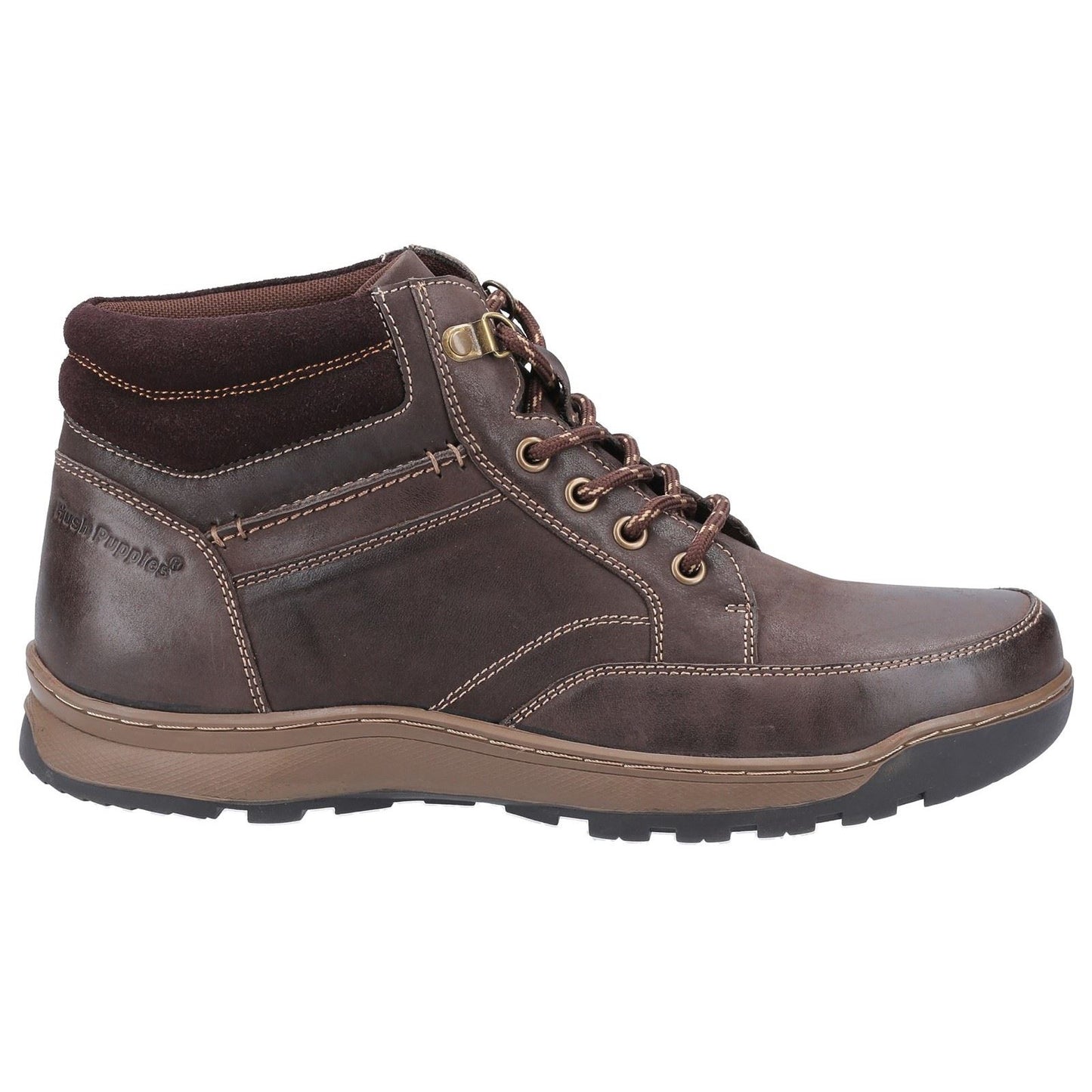 Hush Puppies Men's Grover Lace Boots in Tan