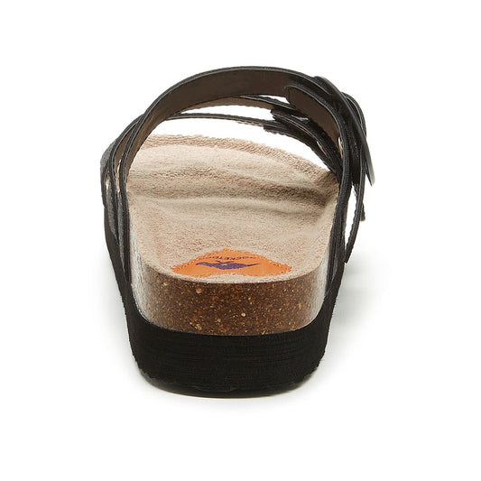 Rocket Dog Women's Astor Glenn Glitter Sandal in Black