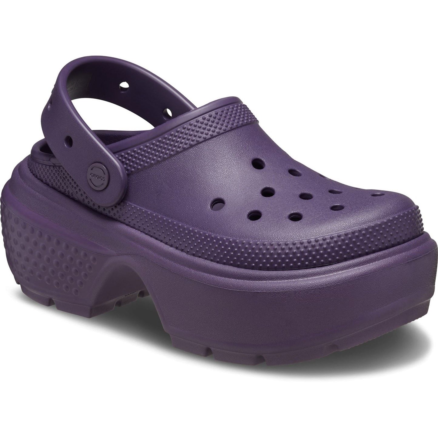 Crocs Unisex Stomp Clog in Dark Iris