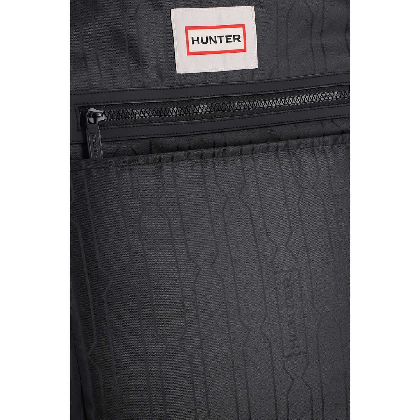 Hunter Croy Puffer Ripstop Polyester Black Backpack - One Size