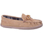 Cotswold Men's Alberta Moccasin Slipper in Beige