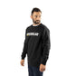 Caterpillar Men's Midweight Crewneck Sweatshirt in Black