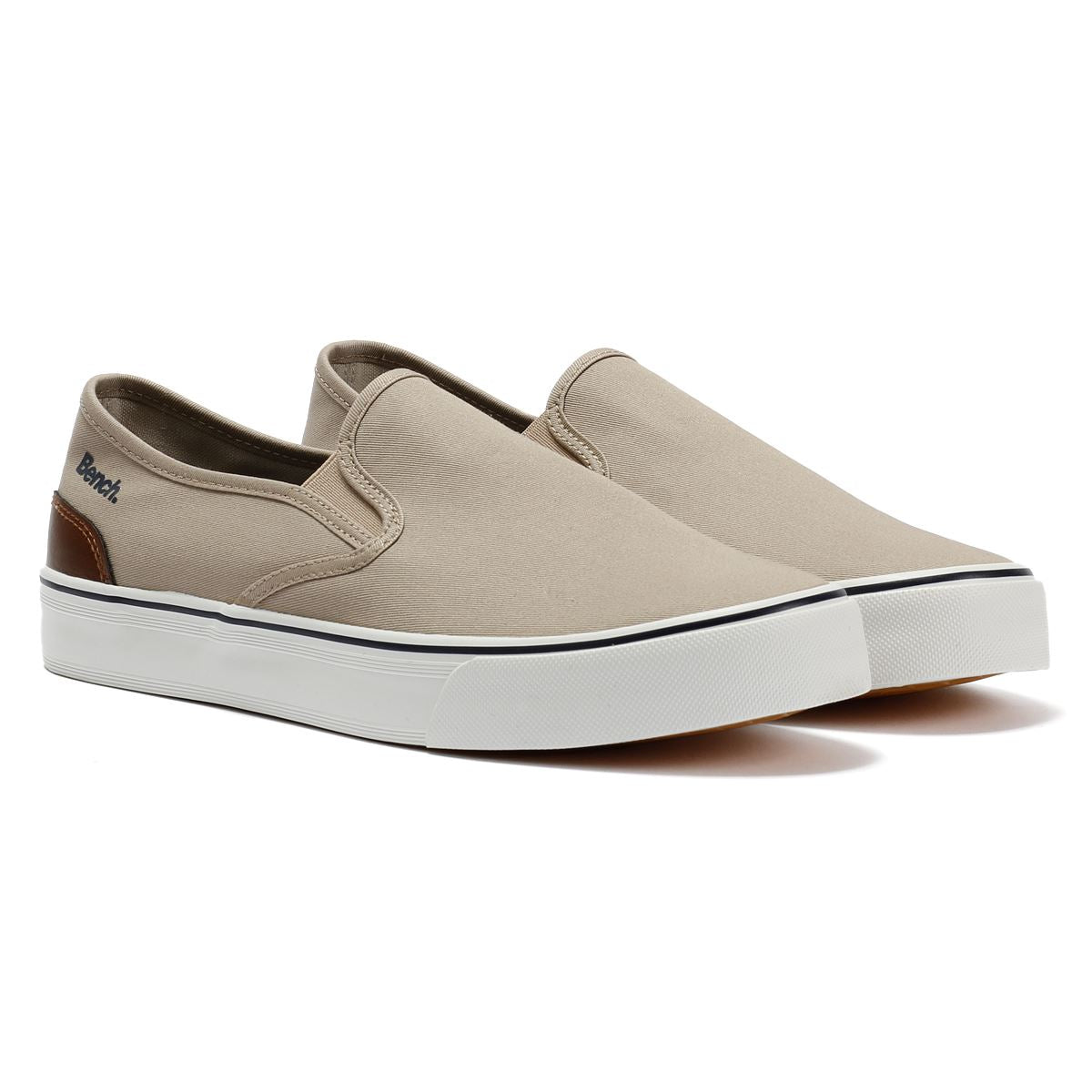 Bench Dalton Canvas Slip On Men's Sand Trainers