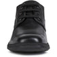 Geox Jr Federico Leather Boy's Black Lace-Up Shoes
