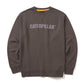 Caterpillar Men's Midweight Crewneck Sweatshirt in Magnet
