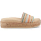 Rocket Dog Faye Alti Raffia Textile Women's Multicoloured Sandals
