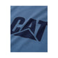 Caterpillar Men's Trademark Logo T-Shirt in Coronet Blue