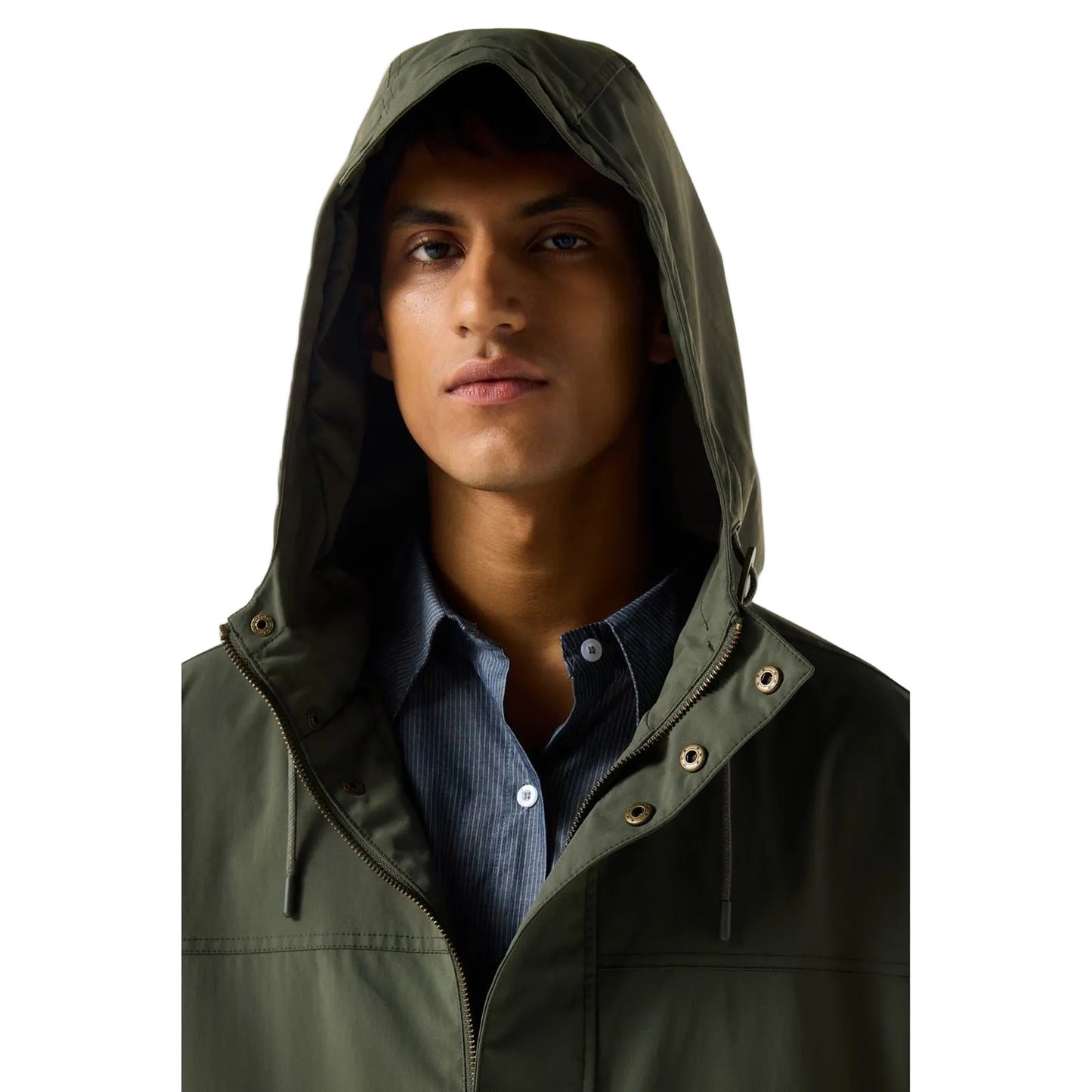 Hunter Lightweight Waterproof Men's Green Rain Parkas
