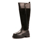 Osprey London The Bramble Tall Leather Women's Black Boots