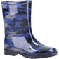 Cotswold PVC PVC Junior Navy Camo Wellington Boots
