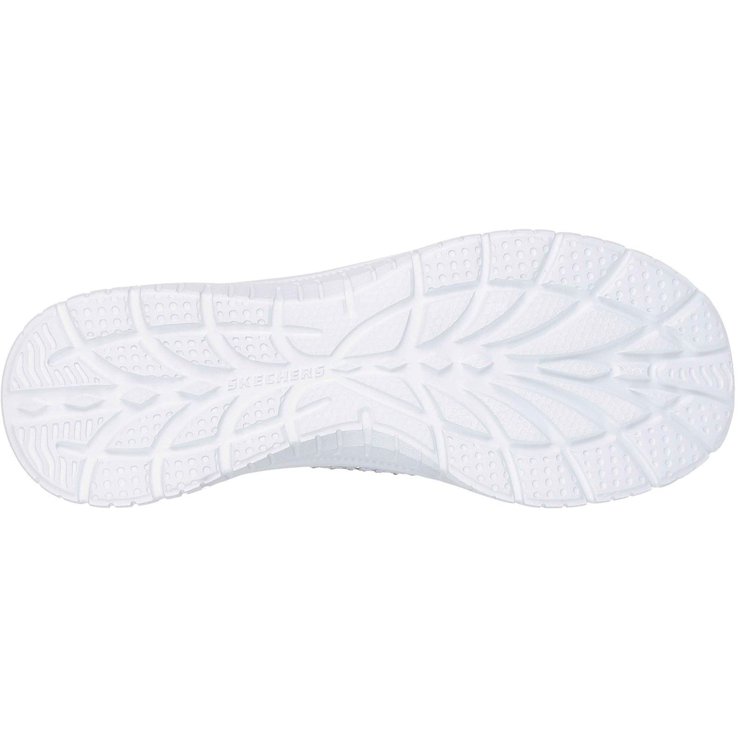 Skechers Virtue Icon Textile Women's White/Silver Standard Trainers