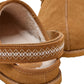 Joules Clog Suede Women's Chestnut Brown Slippers