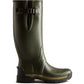 Hunter Men's Balmoral Adjustable Wellington in Dark Olive