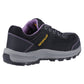 Caterpillar Women's Elmore Work Shoe in Black/Lilac