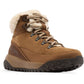 Columbia Burnsider Cozy Leather Women's Brown Hiking Boots
