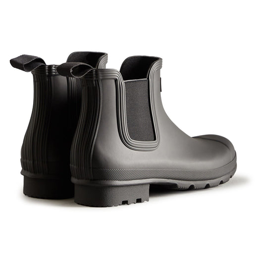 Hunter Men's Original Chelsea Boot in Black