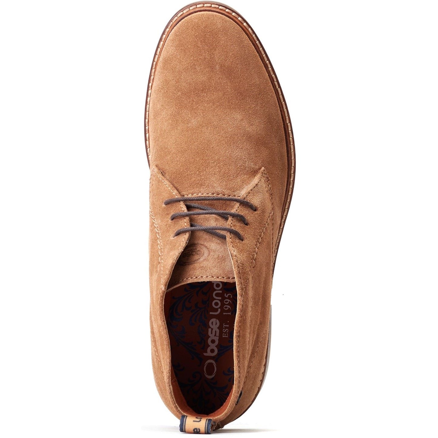 Base London Men's Knebworth Chukka Boot in Ginger