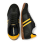 Lambretta Tackle Men's Black/Gold Trainers