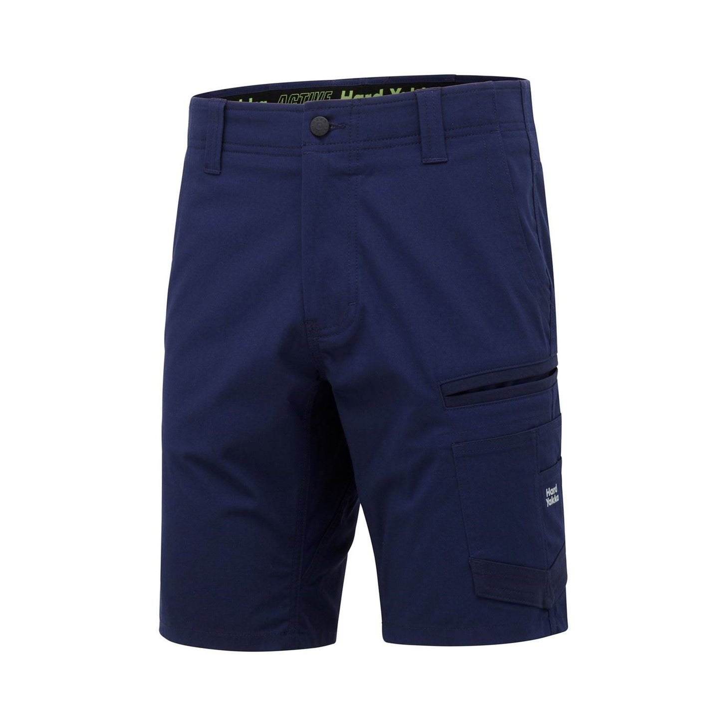 Hard Yakka Men's Raptor Active Mid-Short in Navy
