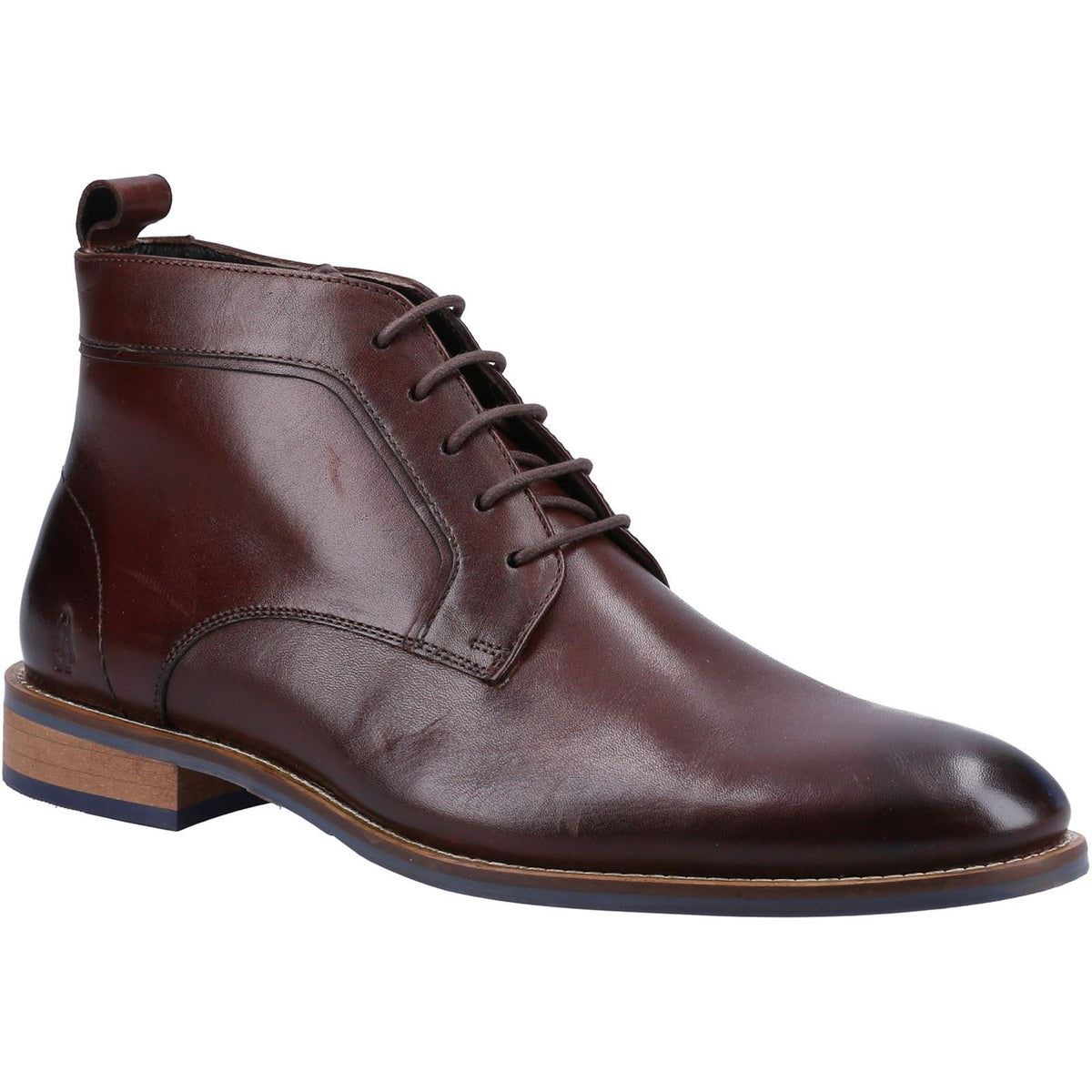 Hush Puppies Declan Lace Leather Men's Brown Boots