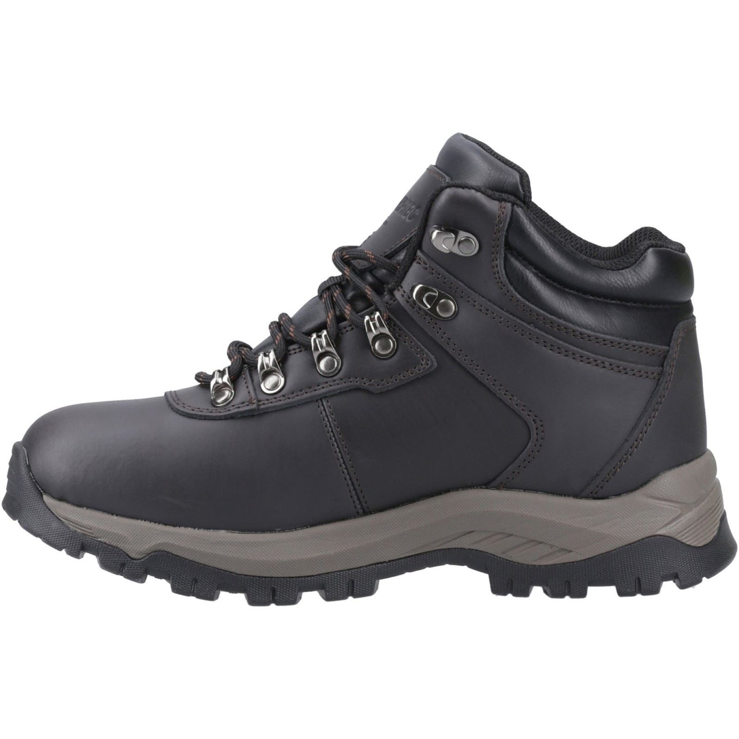 Hi-Tec Eurotrek Lite Waterproof Faux Leather Men's Dark Chocolate Hiking Boots