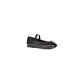 Geox Plie' Junior Leather Girl's Black Shoes