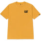 Caterpillar Men's Trademark Tee in Mustard