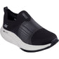 Skechers Women's GO WALK Max Walker Sally Shoes in Black/White